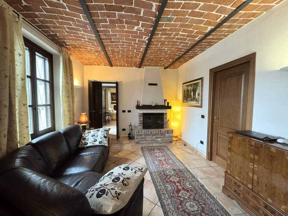 Der Wohnbereich neben der Küche