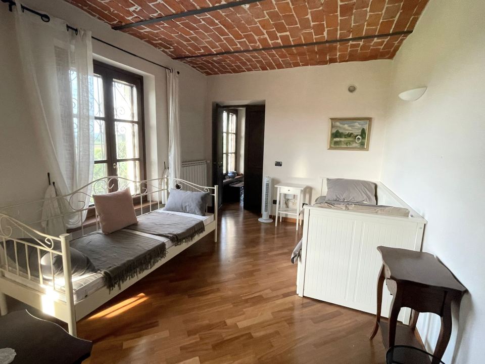 Der Vorraum zu einem der Schlafzimmer in der Villa